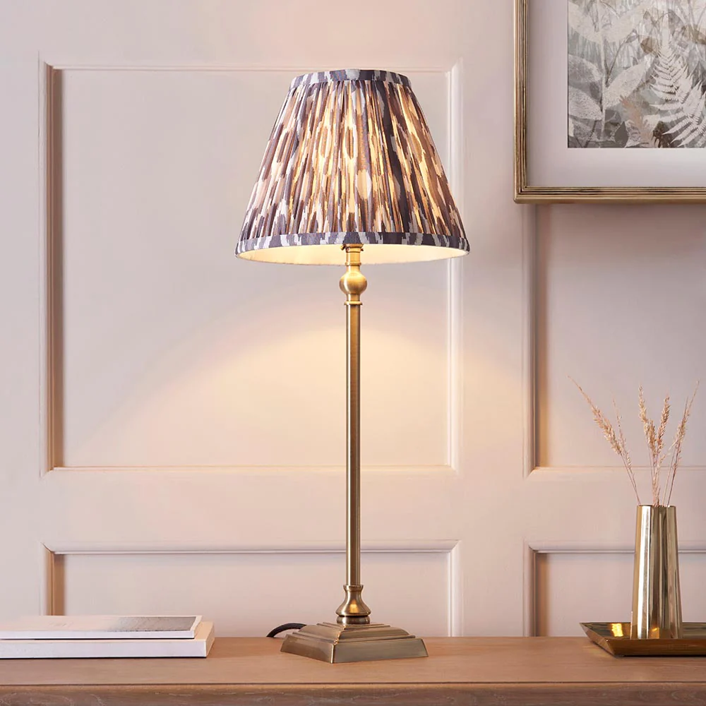Mina & Ikat 25cm Table Lamp- Various Finishes - Image 14