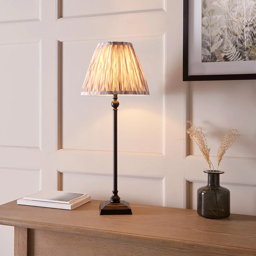 Mina & Ikat 25cm Table Lamp- Various Finishes - Image 5