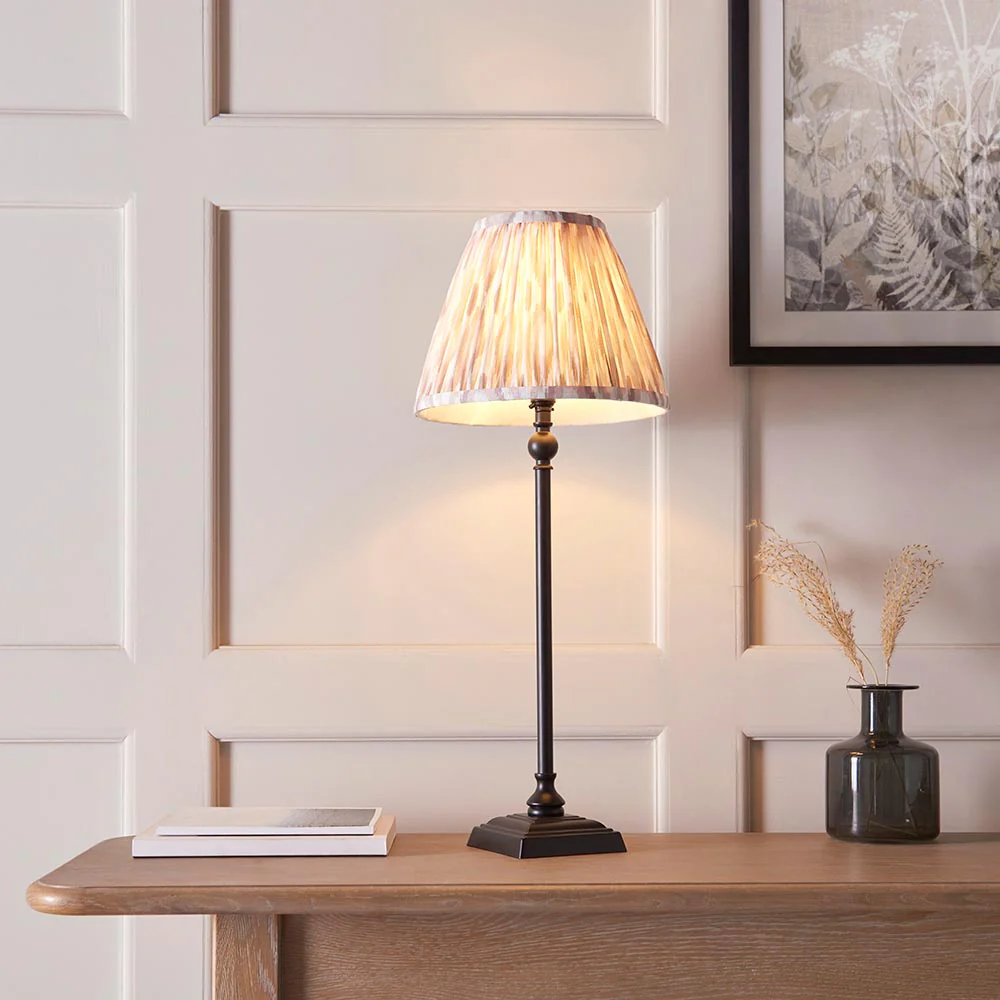 Mina & Ikat 25cm Table Lamp- Various Finishes - Image 6