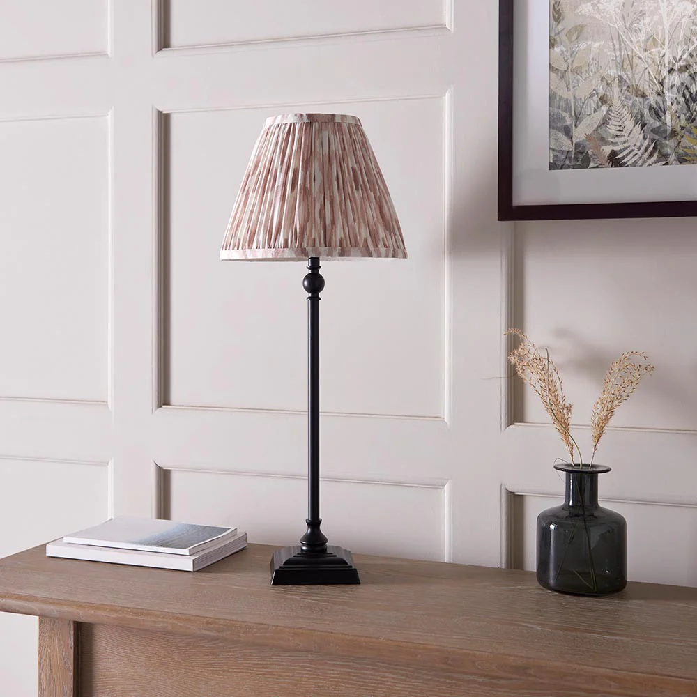 Mina & Ikat 25cm Table Lamp- Various Finishes - Image 8