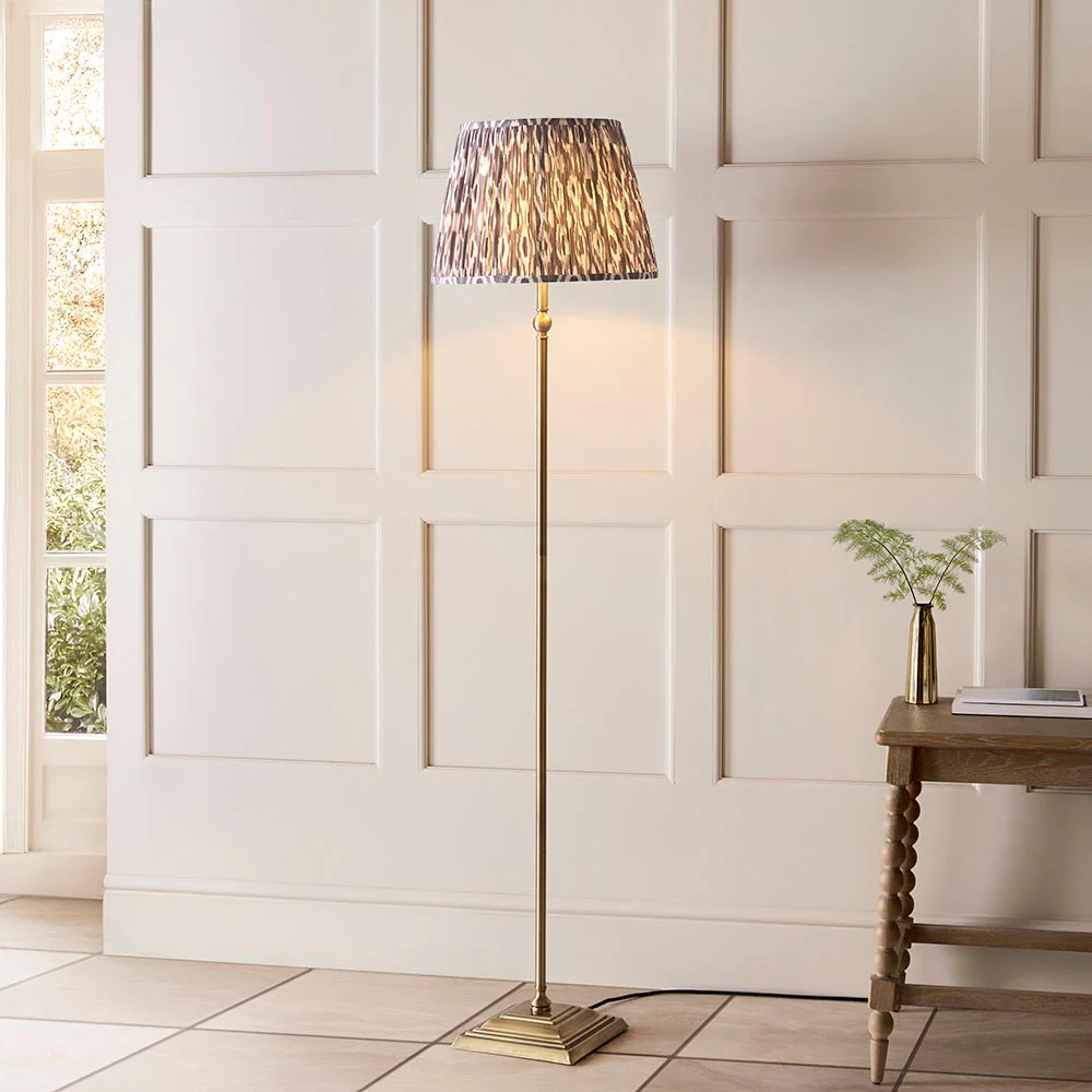 Mina & Ikat 40cm Floor Lamp- Various Finishes - Image 13
