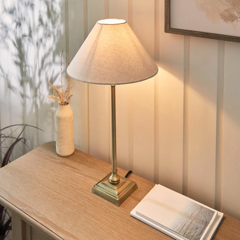 Lille Table 22cm/ 31cm Shade- Black/ Brass Base Finishes - Image 18