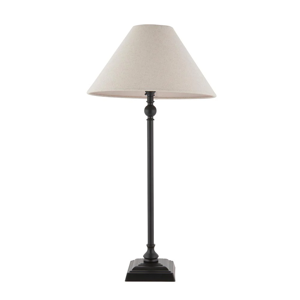 Lille Table 22cm/ 31cm Shade- Black/ Brass Base Finishes - Image 2