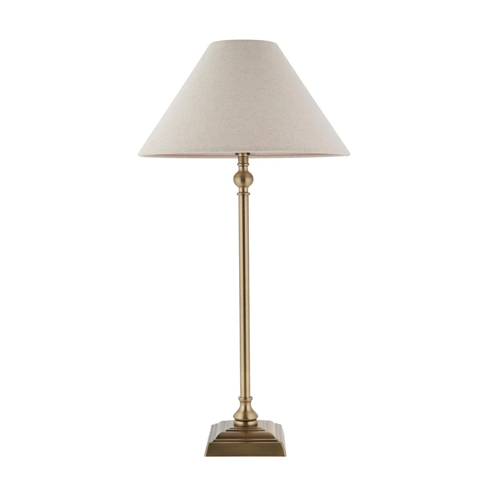 Lille Table 22cm/ 31cm Shade- Black/ Brass Base Finishes - Image 4