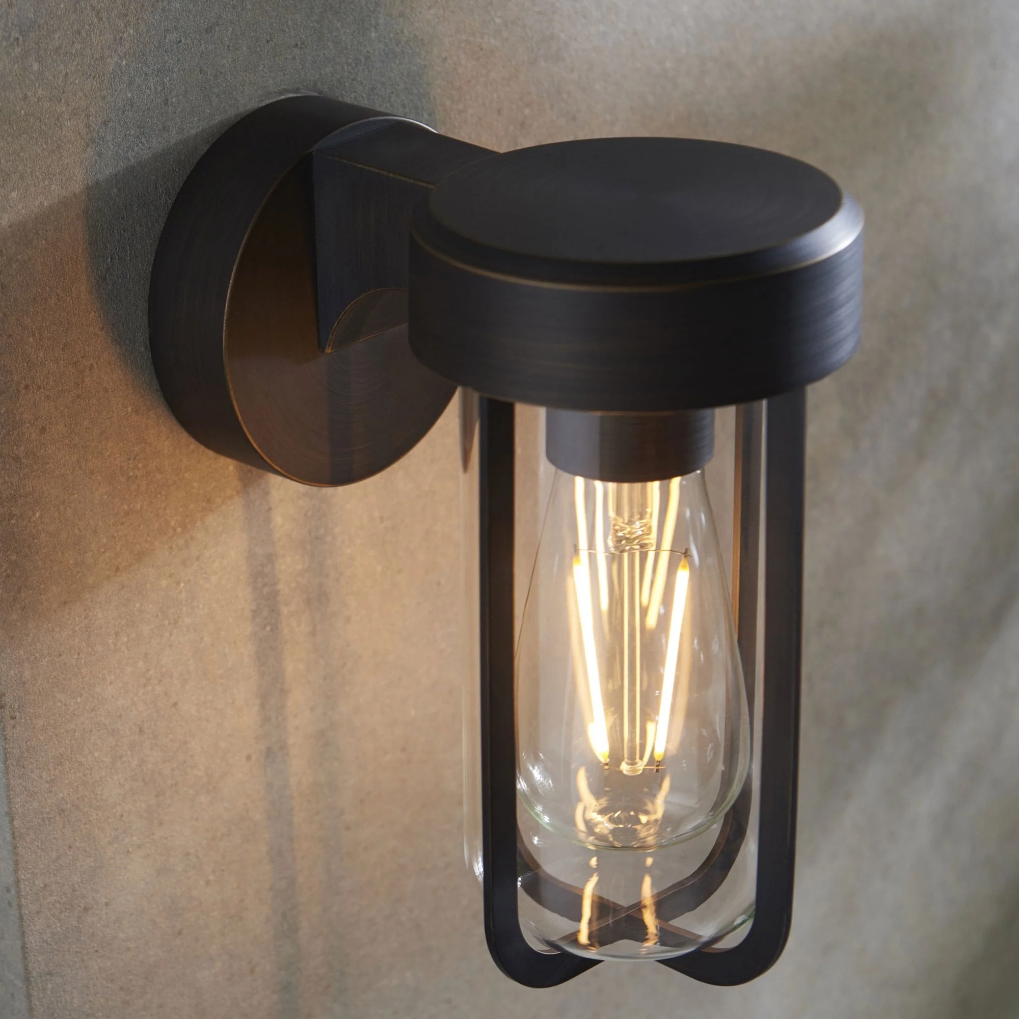 Orwell Wall Light E27 or LED Option - Various Finishes - Image 56