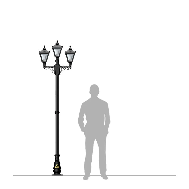 Lilliput 2/3Lt Lamp Pole - Cast Iron - Image 10