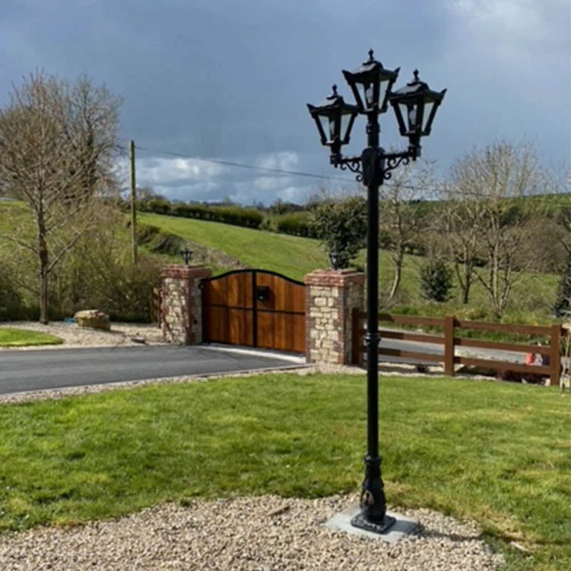Lilliput 2/3Lt Lamp Pole - Cast Iron - Image 8