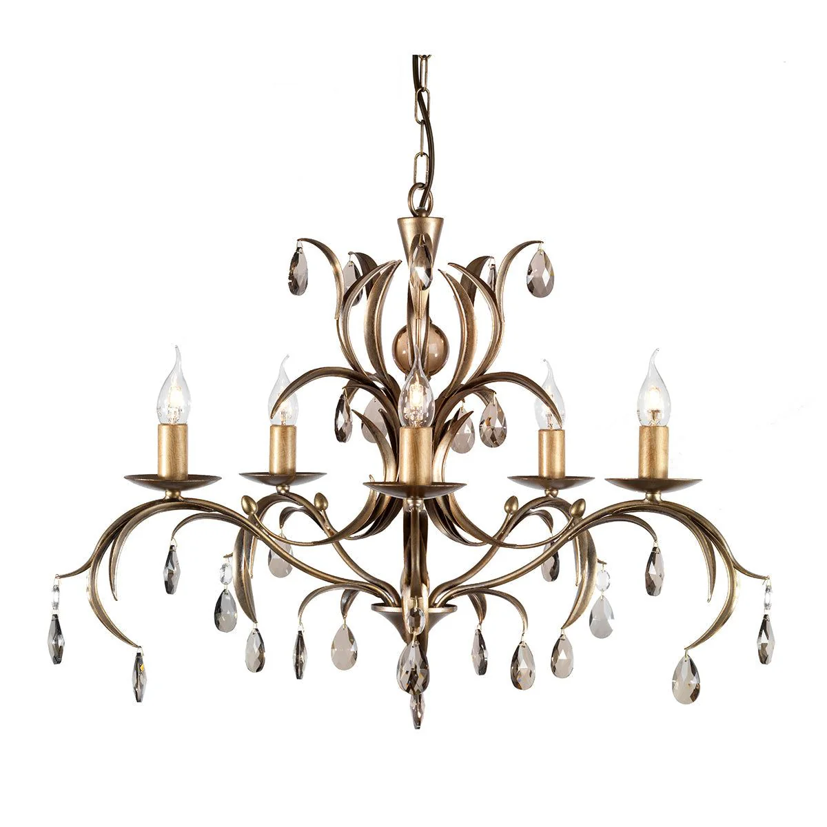 Lily 3/5/8Lt Centre Ceiling Light - Bronze Patina Finish - Image 2