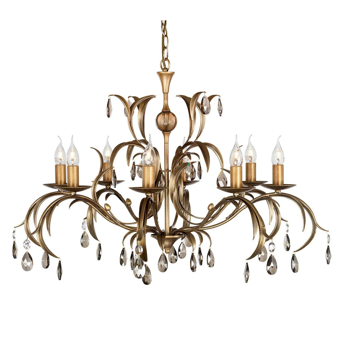 Lily 3/5/8Lt Centre Ceiling Light - Bronze Patina Finish - Image 3
