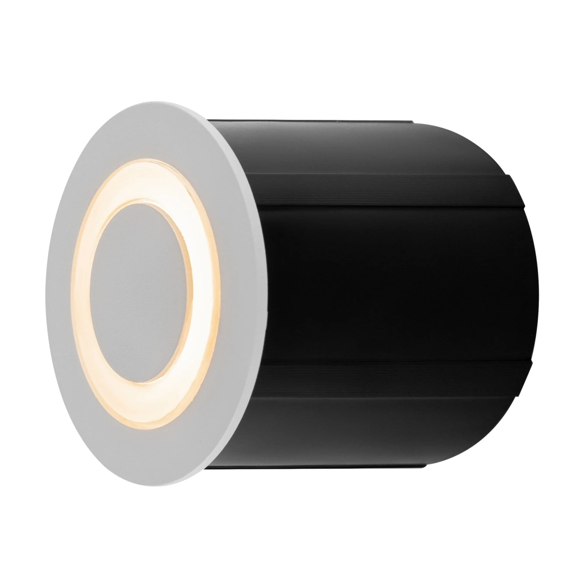 Limo Flush Wall Light - Black/White Finish - Image 5