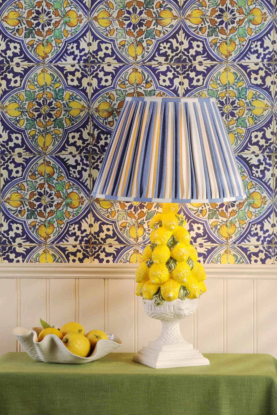Limone Table Lamp Yellow Base Only E27 - Image 5