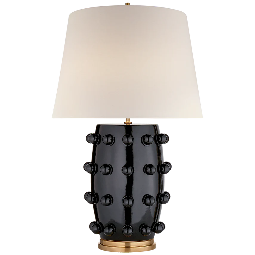 Linden Table Lamp - White/Black Porcelain - Image 7