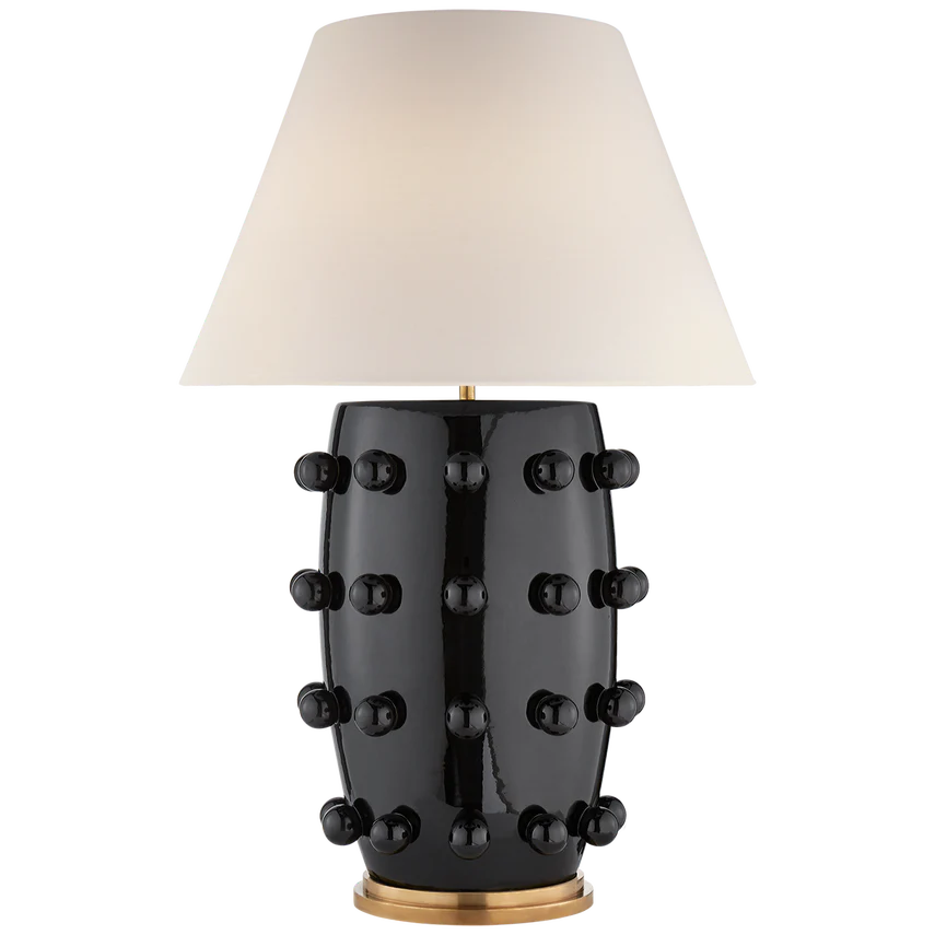 Linden Table Lamp - White/Black Porcelain - Image 8