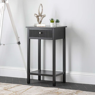 Lindon Wood End Table Black - Image 4