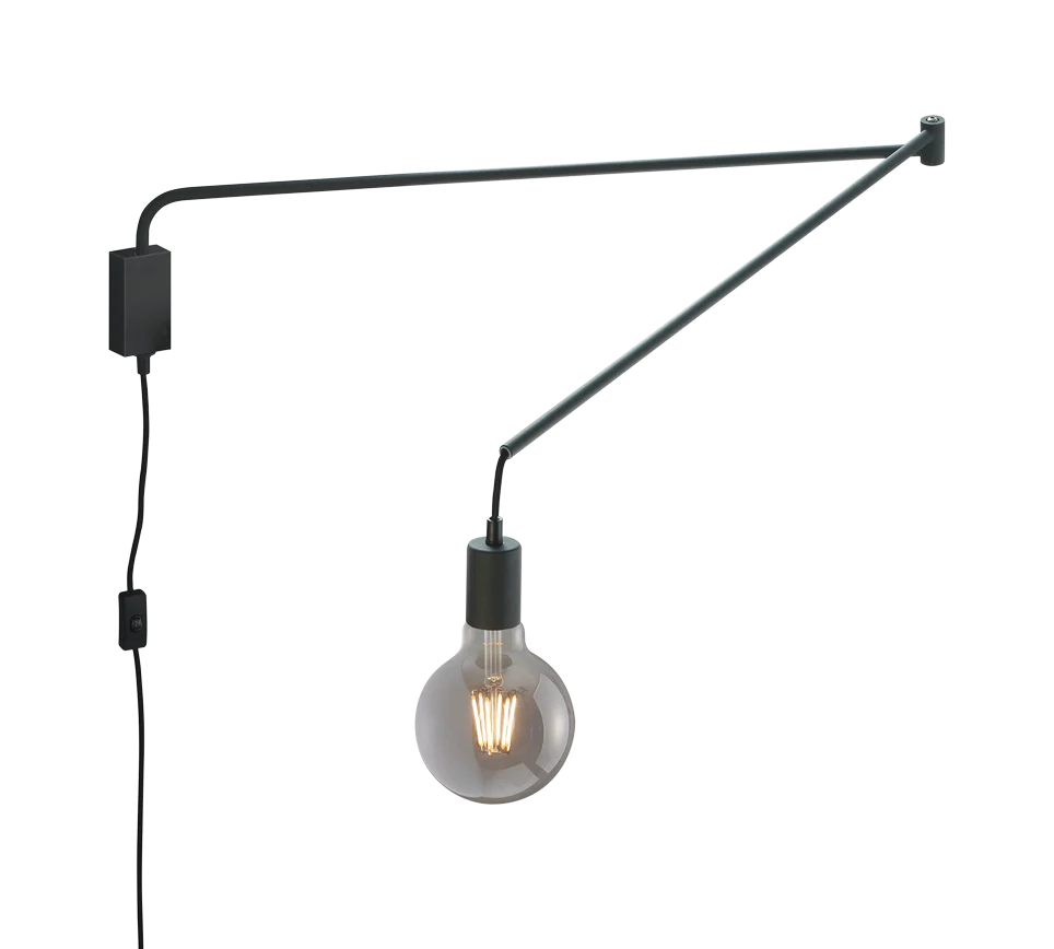 Line 1Lt Task Light - Matt Black - Image 2