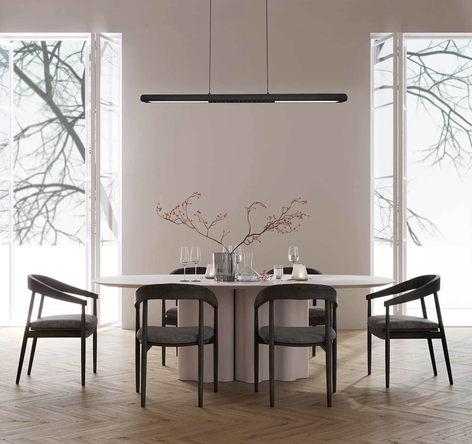 Lineal Linear Pendant, LED, 3000K 3yrs Warranty- Various Colours & Sizes - Image 6