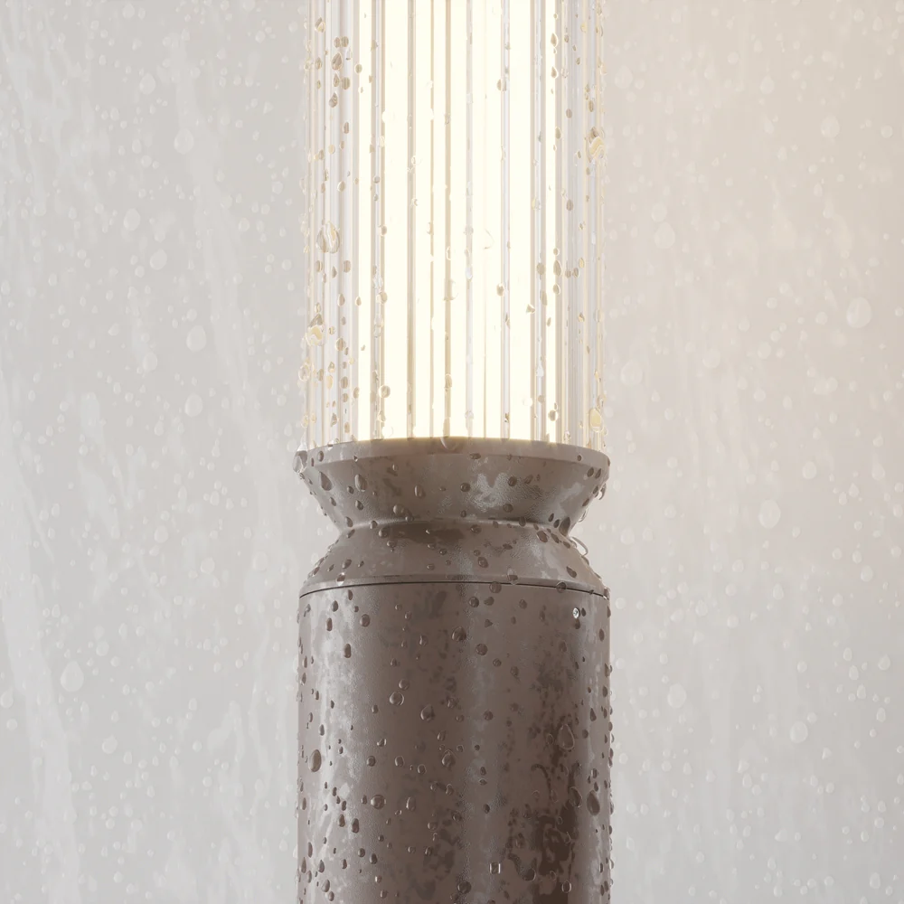 Lit Outdoor Bollard Lights - Image 5