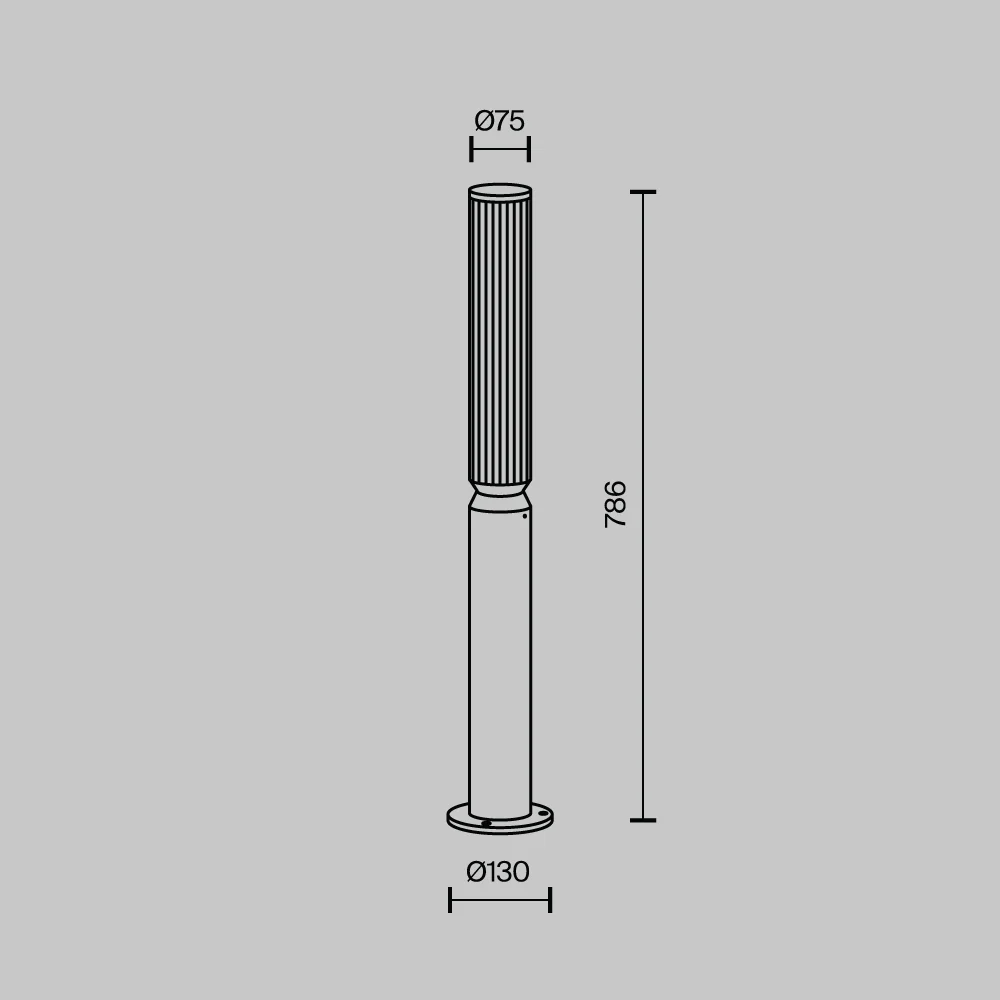Lit Outdoor Bollard Lights - Image 6