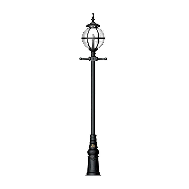Litchfield 1Lt Post Lamp - Cast Iron - Image 5