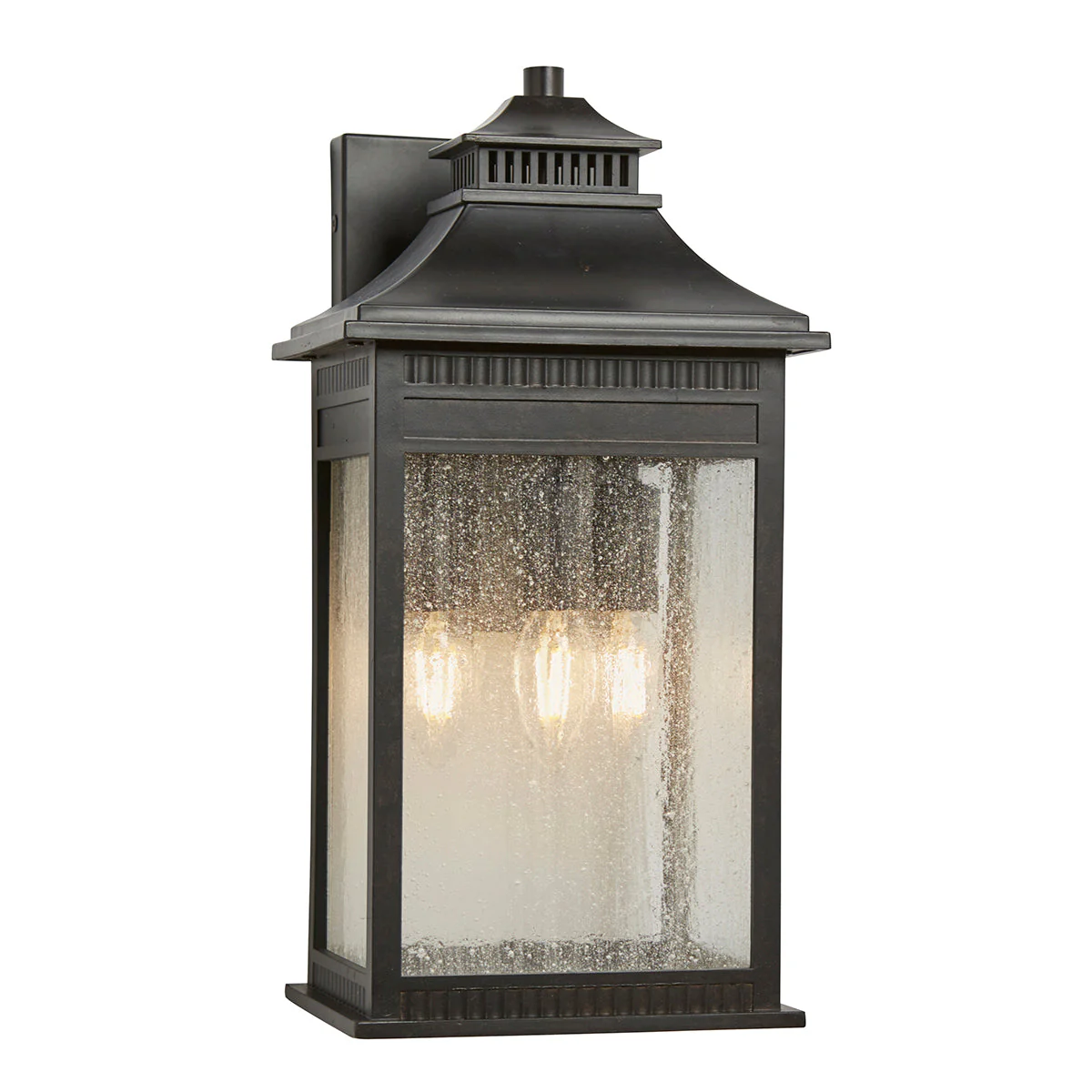 Livingston Small/Medium/Large Wall Lantern - Imperial Bronze Finish - Image 9