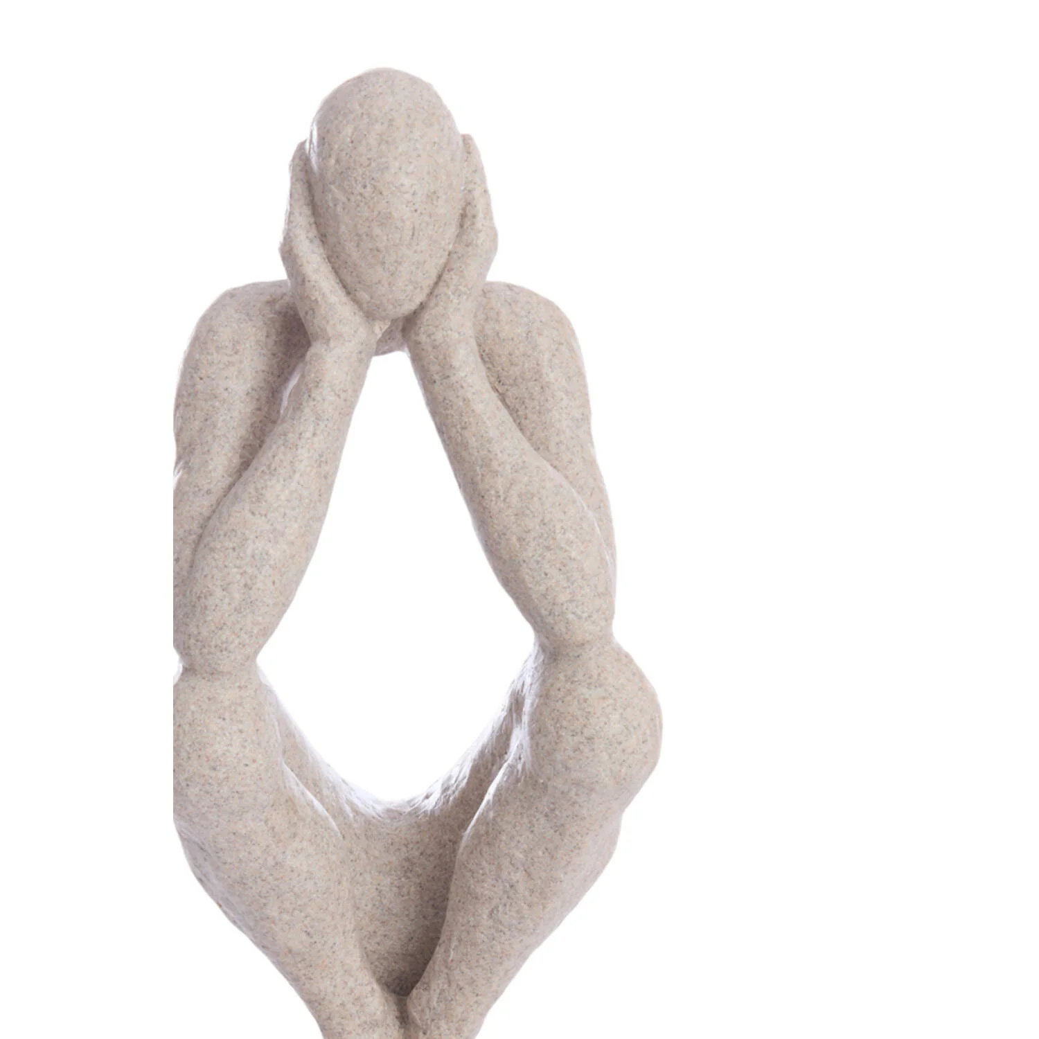 Livno Ornament- Cream/ Taupe Finish - Image 5