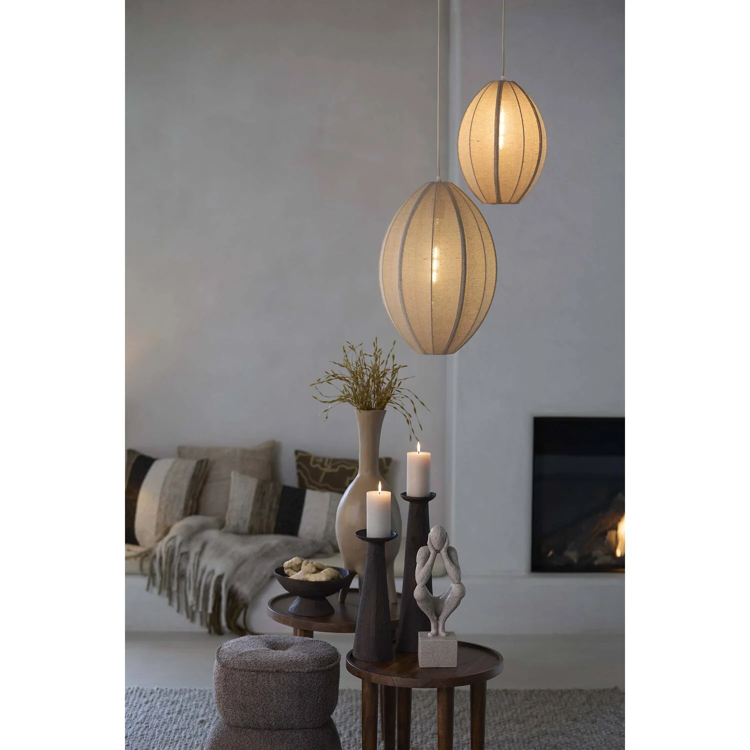 Livno Ornament- Cream/ Taupe Finish - Image 7