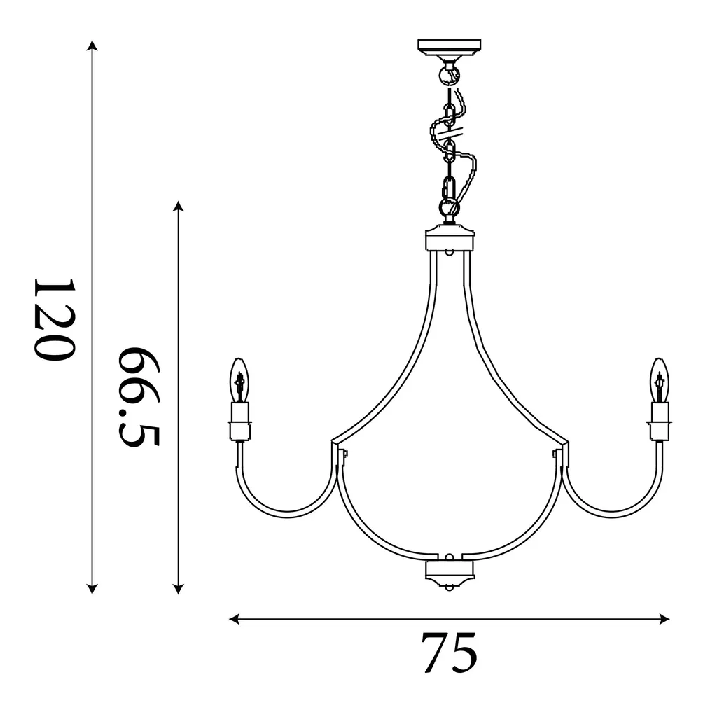 Lodge 5lt/ 8Lt Pendant - Satin Silver/ Black Finish - Image 13