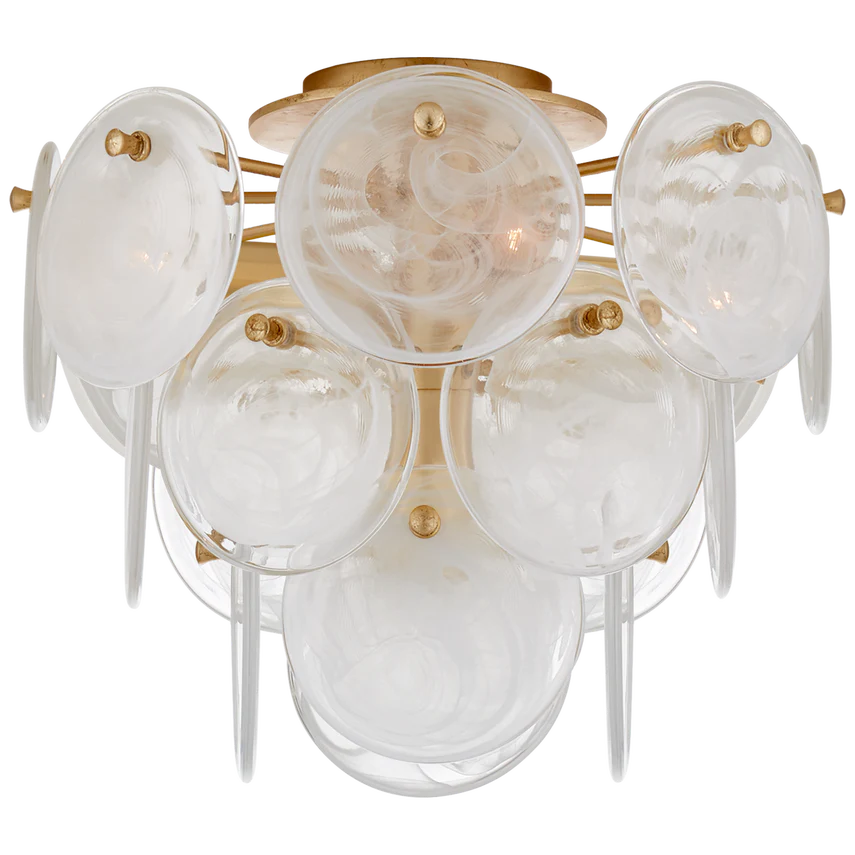 Loire 4/5Lt Tiered Flush Mount -  Various Colours - Image 2