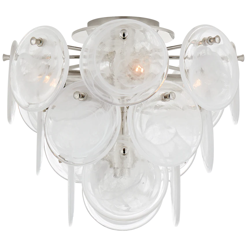 Loire 4/5Lt Tiered Flush Mount -  Various Colours - Image 4