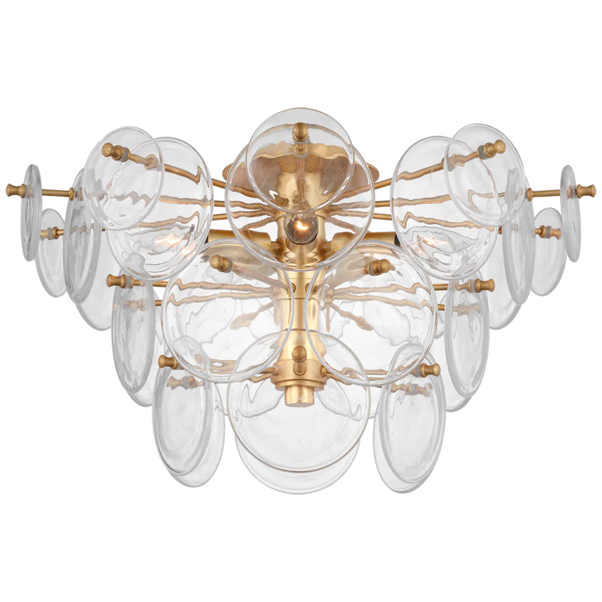 Loire 4/5Lt Tiered Flush Mount -  Various Colours - Image 5