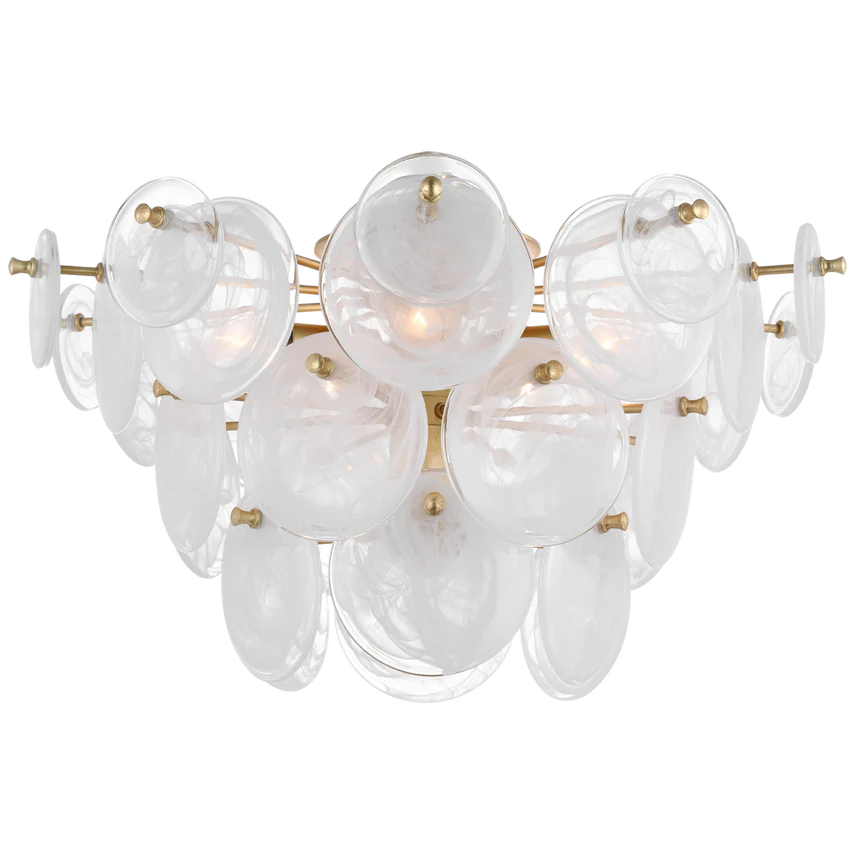 Loire 4/5Lt Tiered Flush Mount -  Various Colours - Image 6