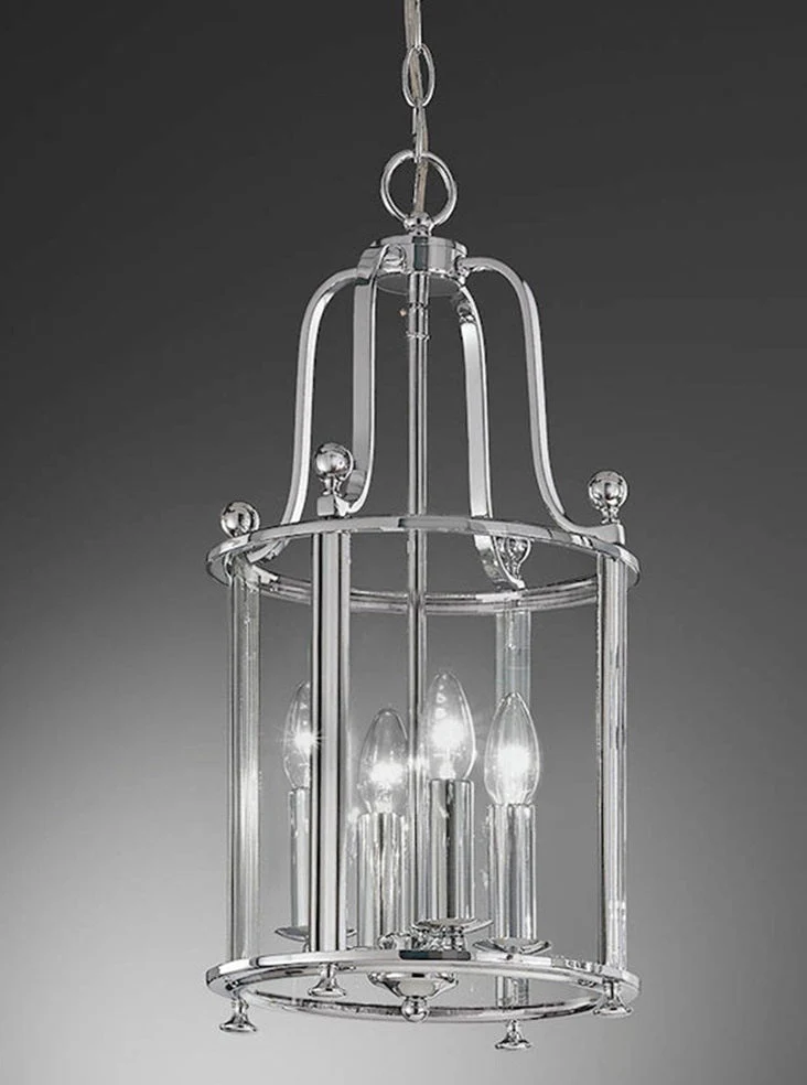 Lola 3/4/8/12Lt Lantern - Antique Bronze/ Chrome Finish - Image 6