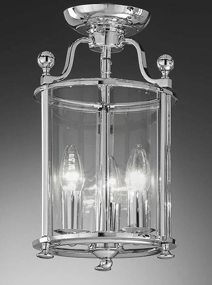 Lola 3/4/8/12Lt Lantern - Antique Bronze/ Chrome Finish - Image 8
