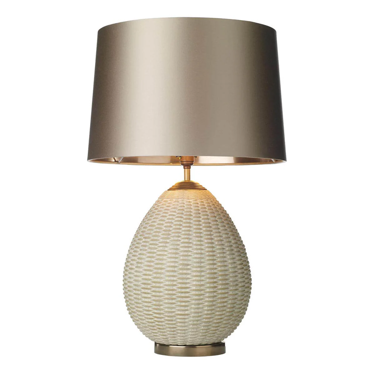 Lombok Table Lamp In Various Finishes Base Only E27 - Image 24