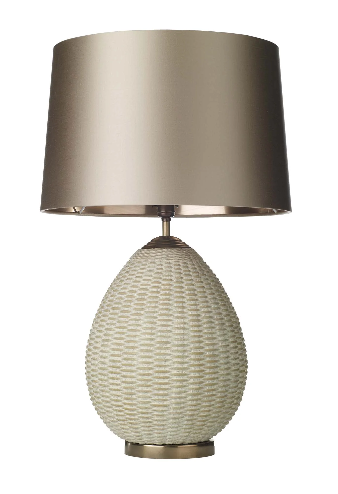 Lombok Table Lamp In Various Finishes Base Only E27 - Image 25