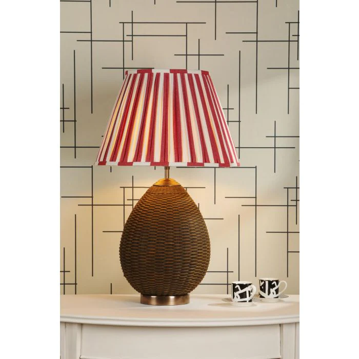 Lombok Table Lamp In Various Finishes Base Only E27 - Image 29