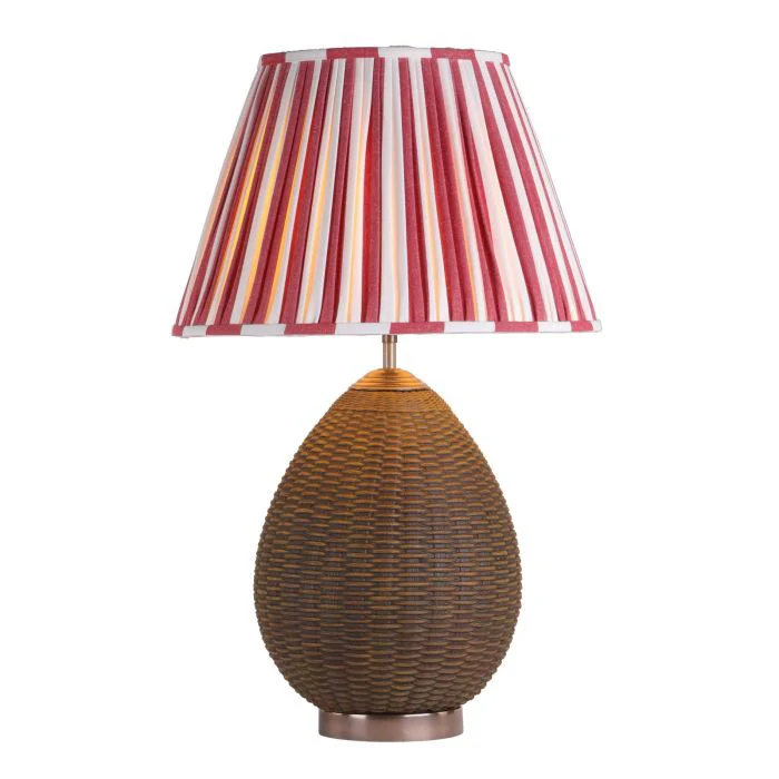 Lombok Table Lamp In Various Finishes Base Only E27 - Image 30