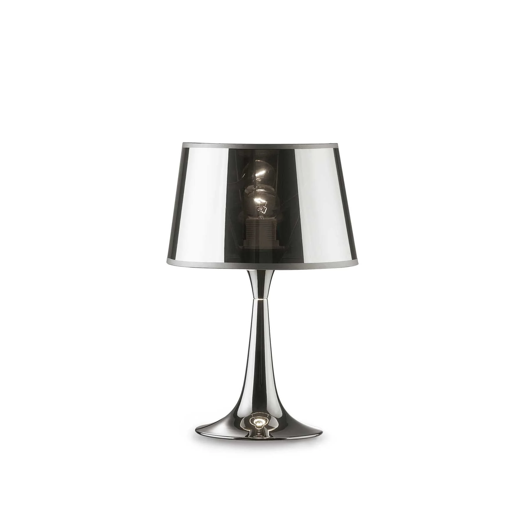 London Table Lamp - Black/White Finish - Image 2