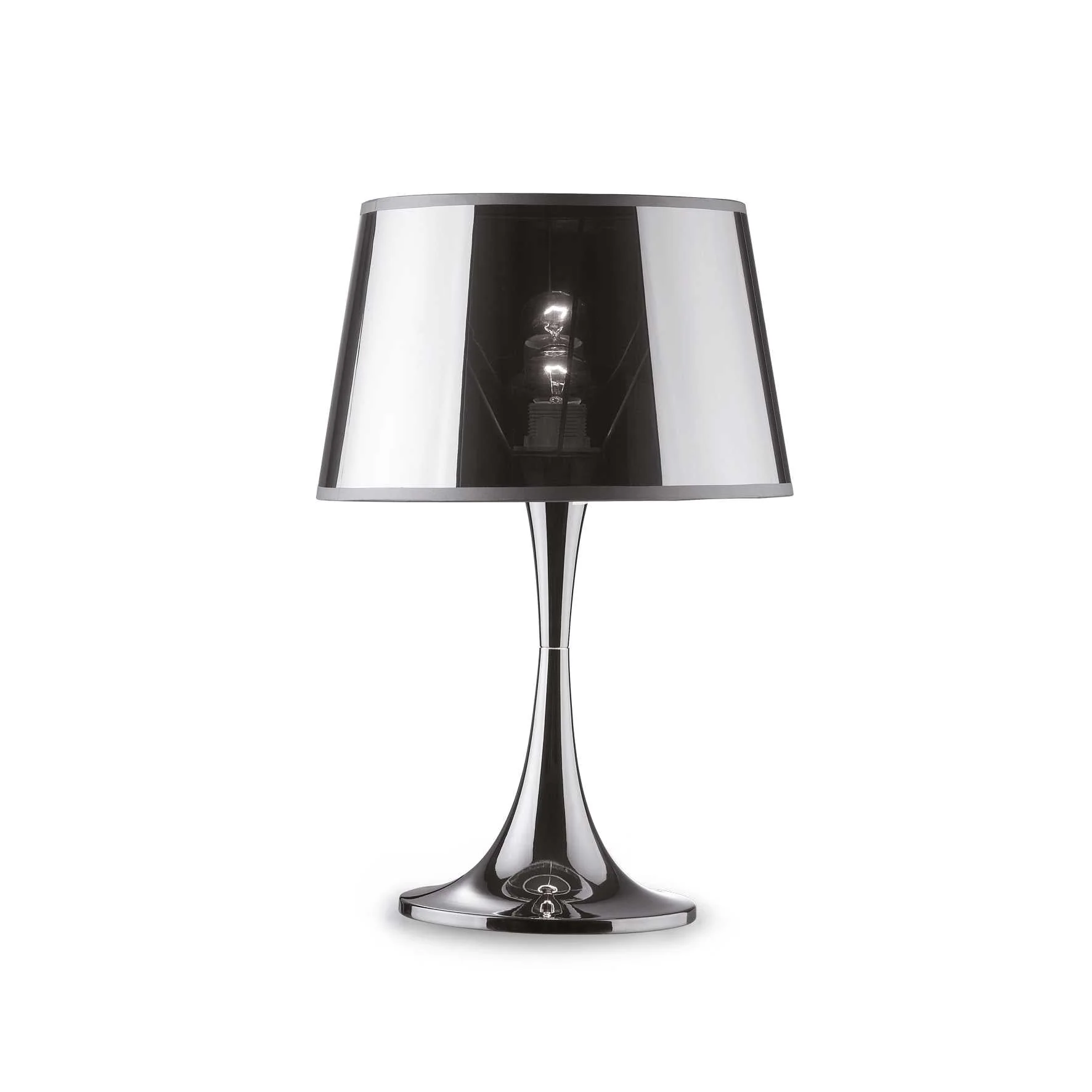 London Table Lamp - Black/White Finish - Image 4