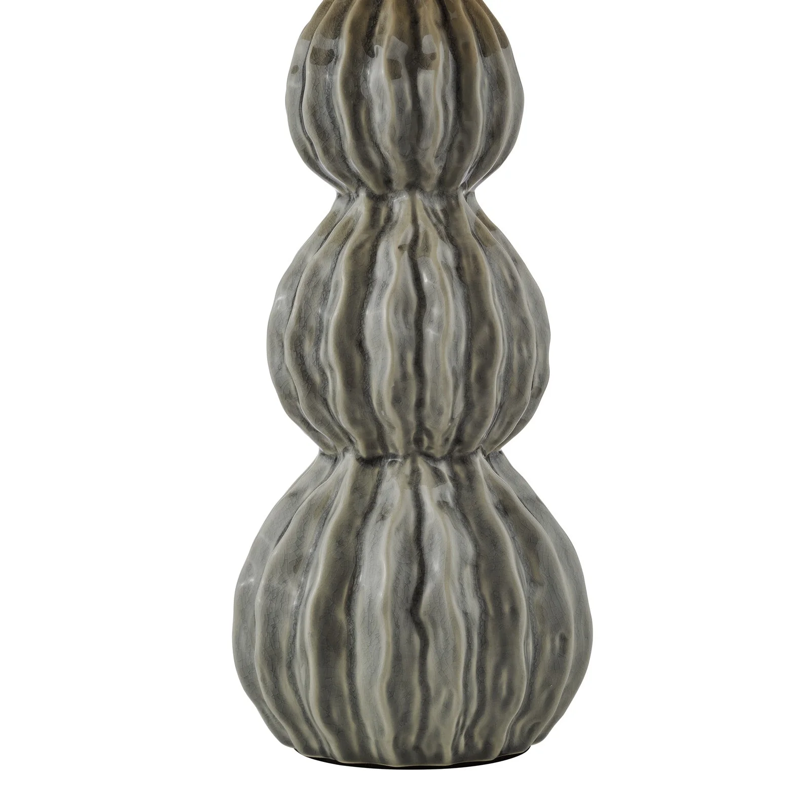 Lorelai Ceramic Table Lamp Blue/Grey With Shade E27 - Image 11