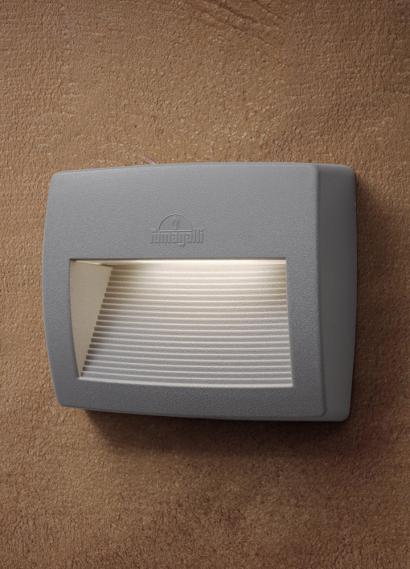 Lorenza 150/190/270mm Outdoor Recessed Wall Light - Black/Grey Finish - Image 11