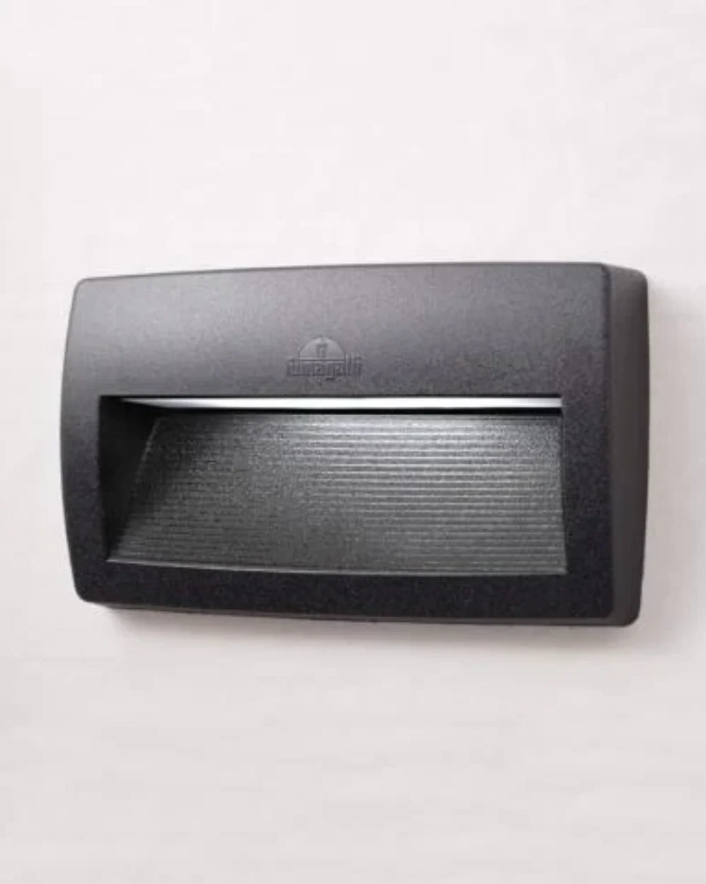 Lorenza 150/190/270mm Outdoor Recessed Wall Light - Black/Grey Finish - Image 9