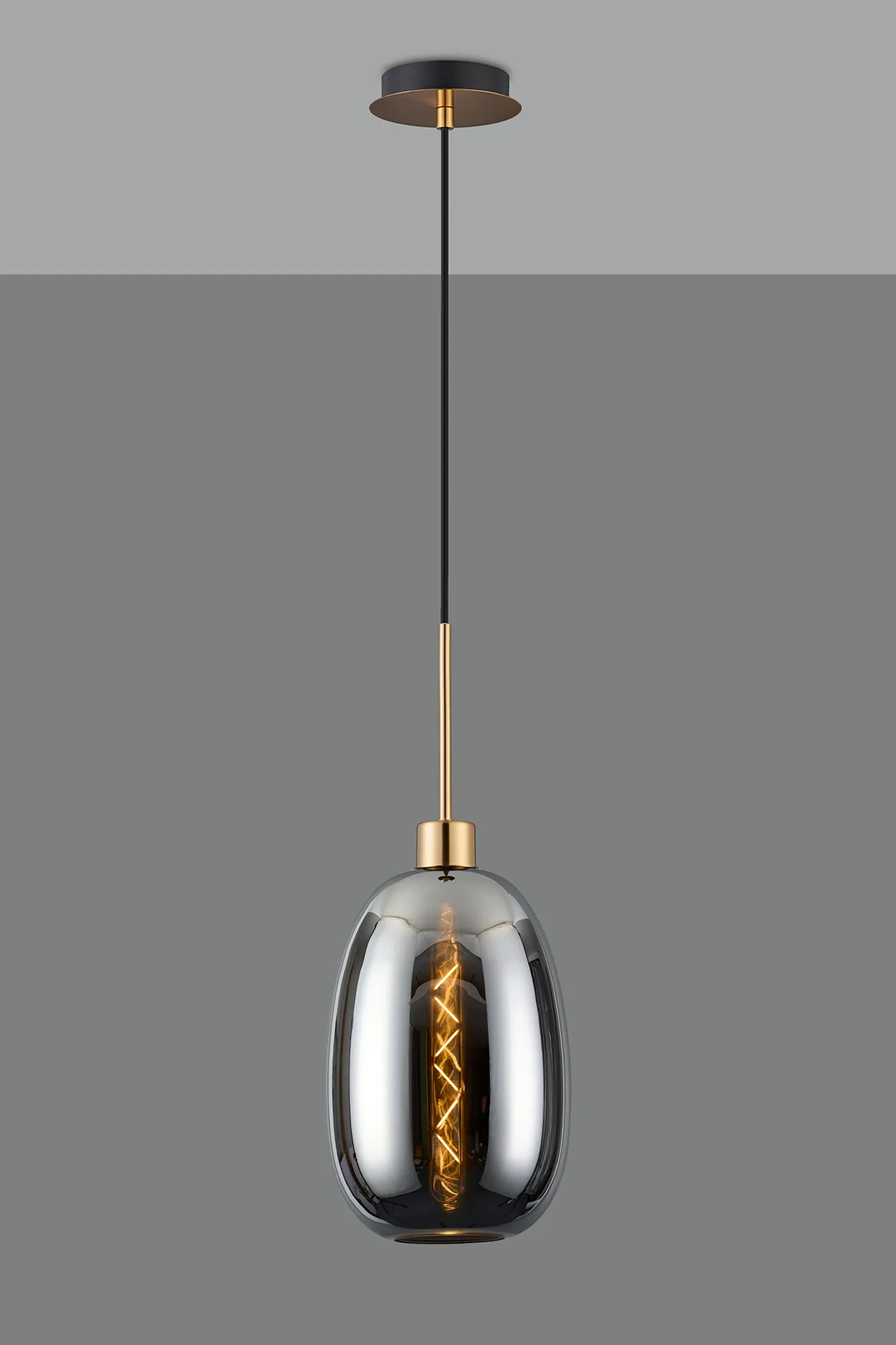 Lori 1.7m Single Pendant, 1 Light Adjustable E27- Antique Gold w Various Finishes - Image 13