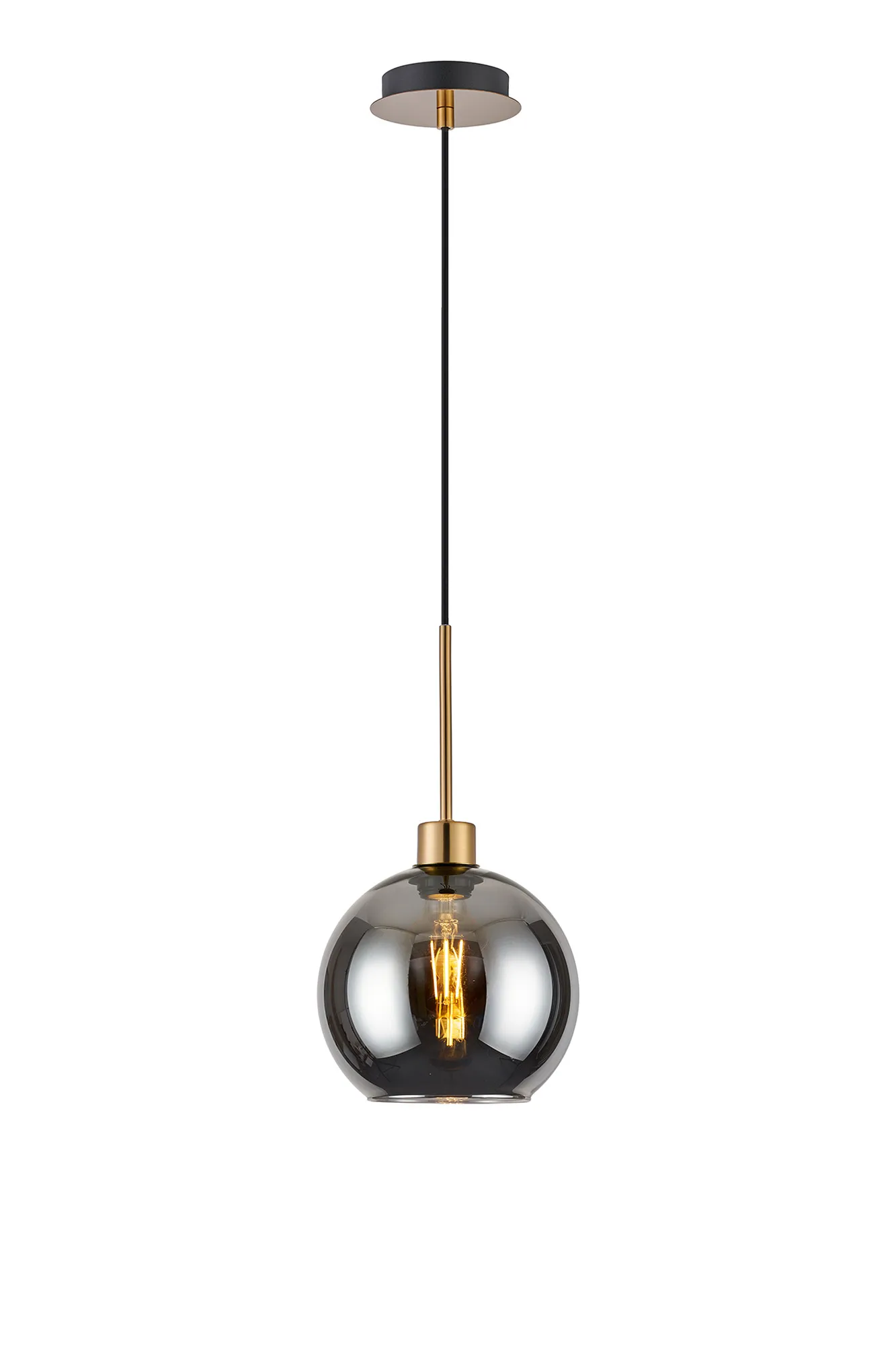 Lori 1.7m Single Pendant, 1 Light Adjustable E27- Antique Gold w Various Finishes - Image 6
