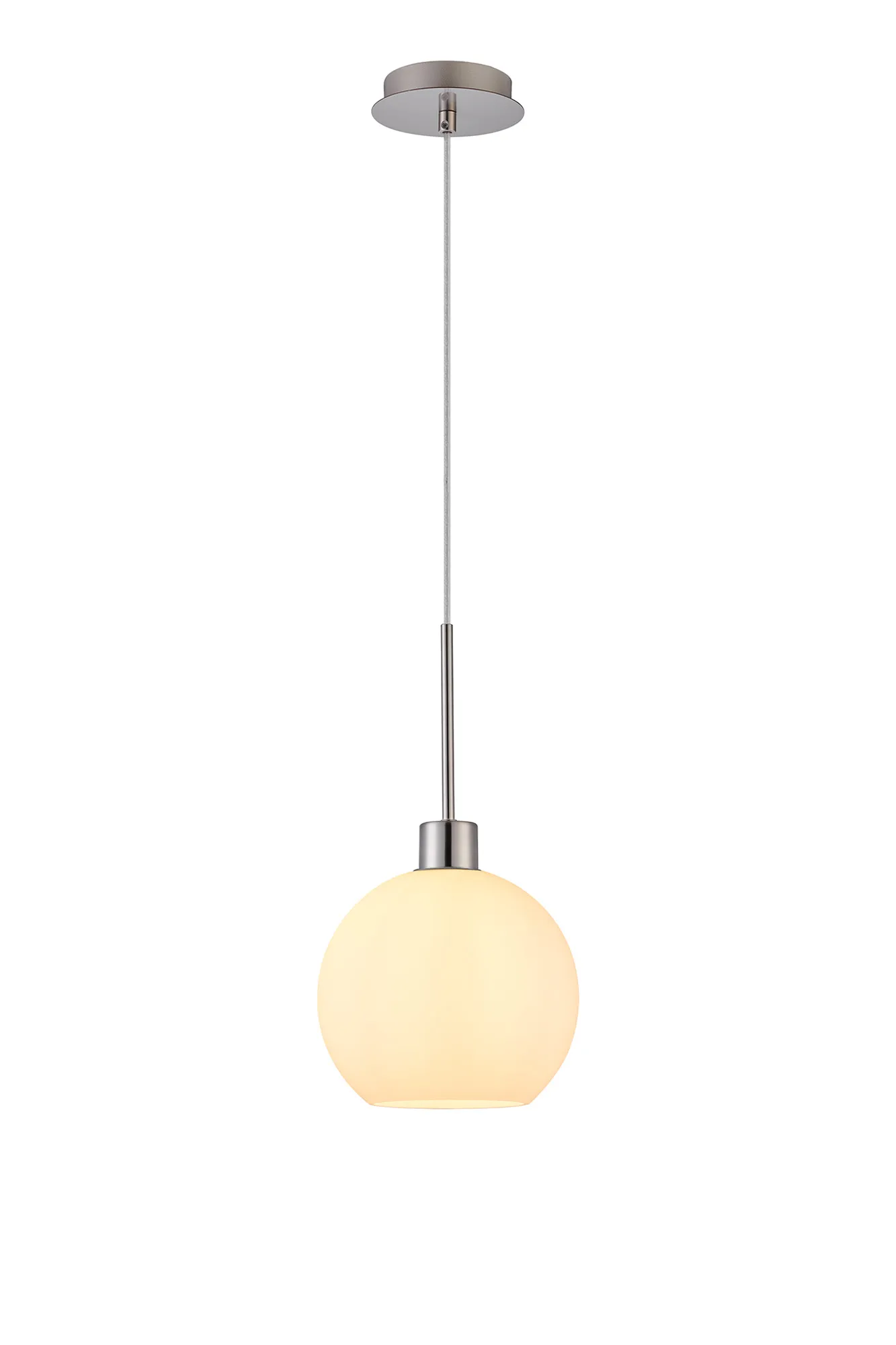 Lori 1.7m Single Pendant 1 Light Adjustable E27- Satin Nickel w Various Finishes - Image 13