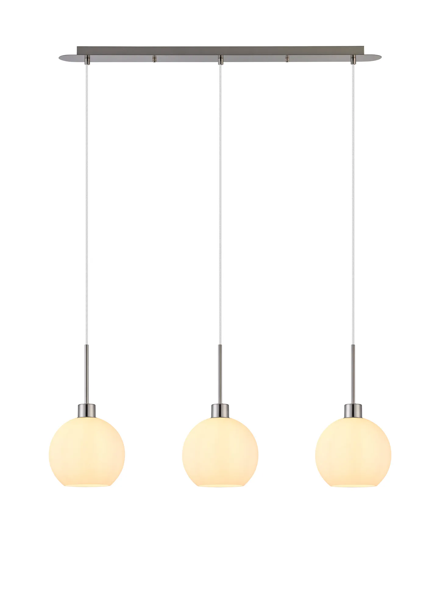 Lori 3Lt Linear Pendant- Satin Nickel w Various Finishes - Image 7