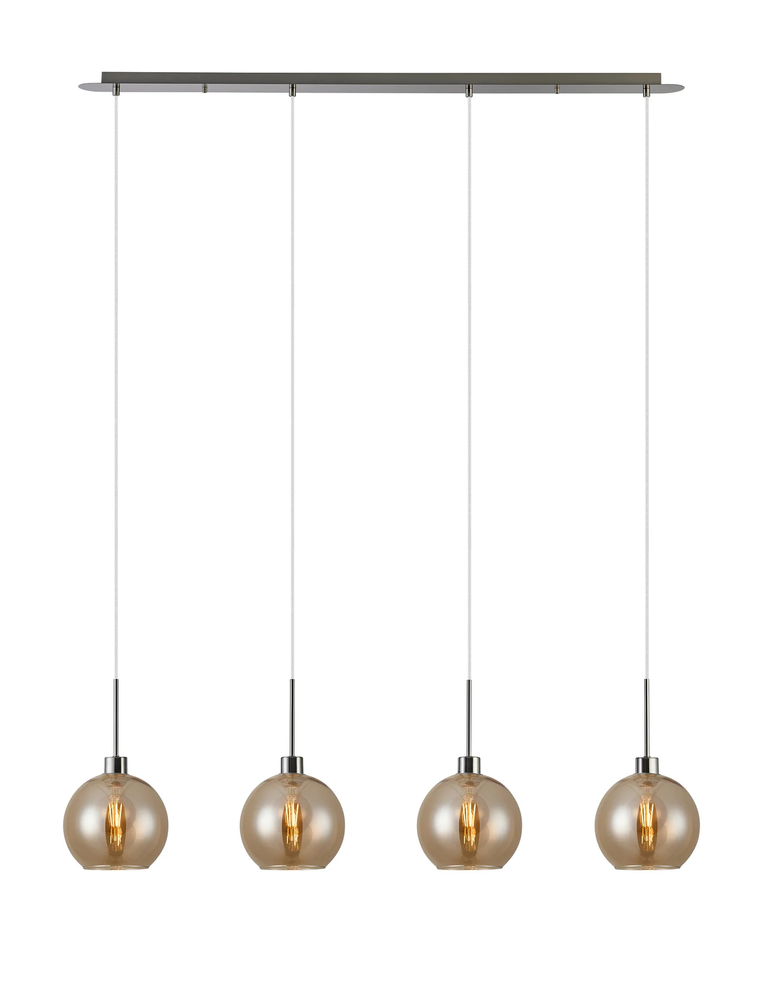 Lori 4Lt Linear Pendant- Satin Nickel - Various Finishes - Image 2