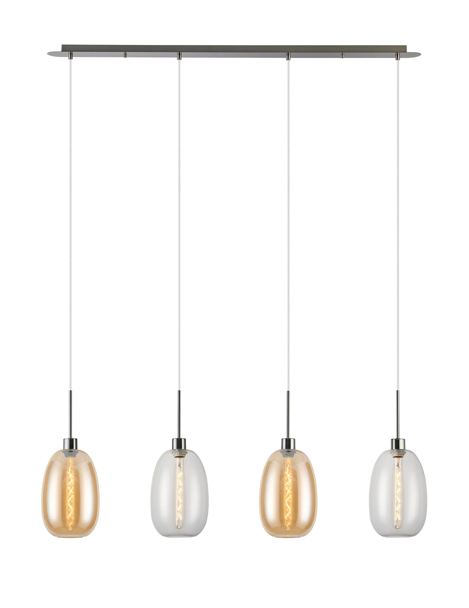 Lori 4Lt Linear Pendant- Satin Nickel - Various Finishes - Image 5