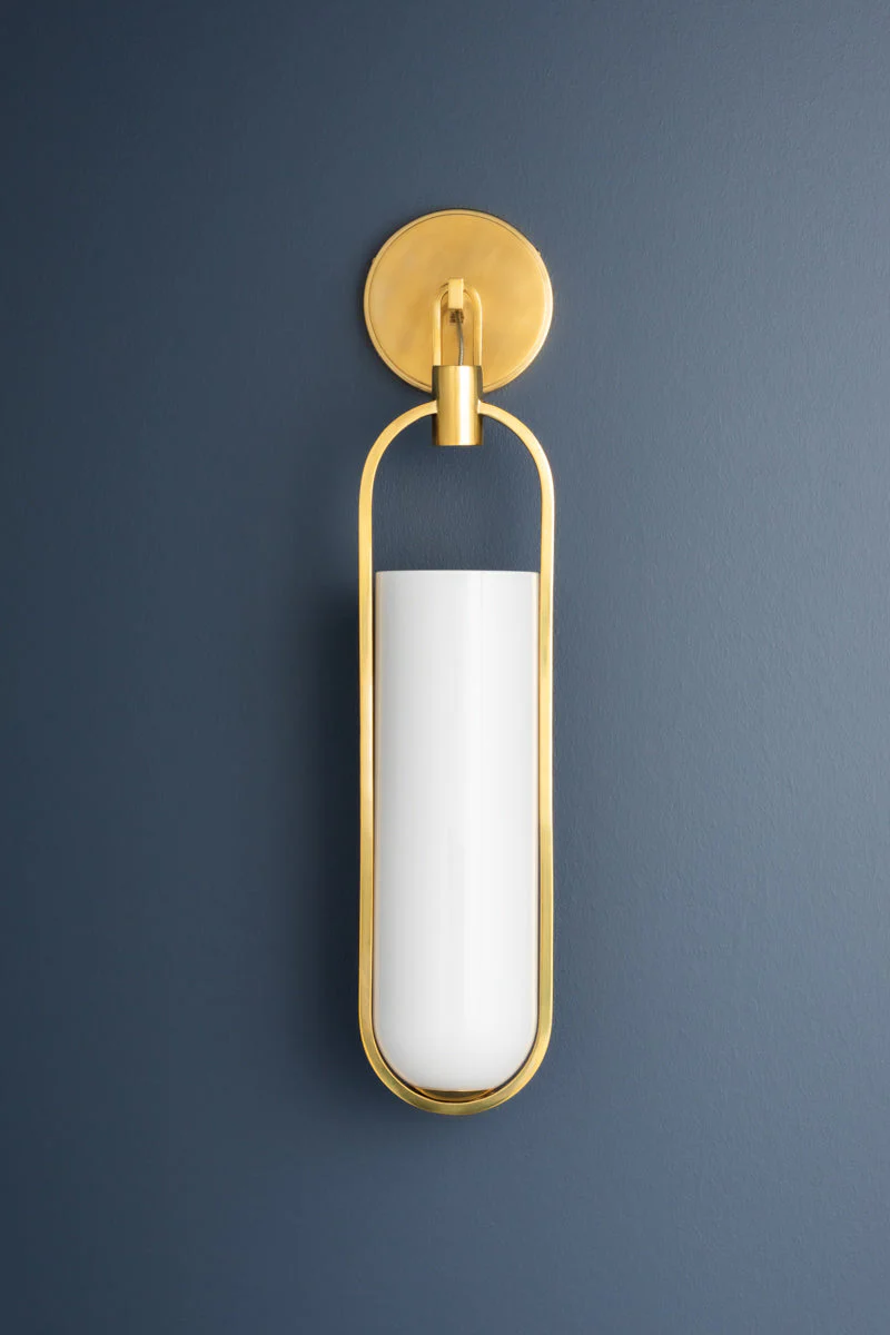 Lorimer LED Wall Sconce - Aged Brass - Image 2
