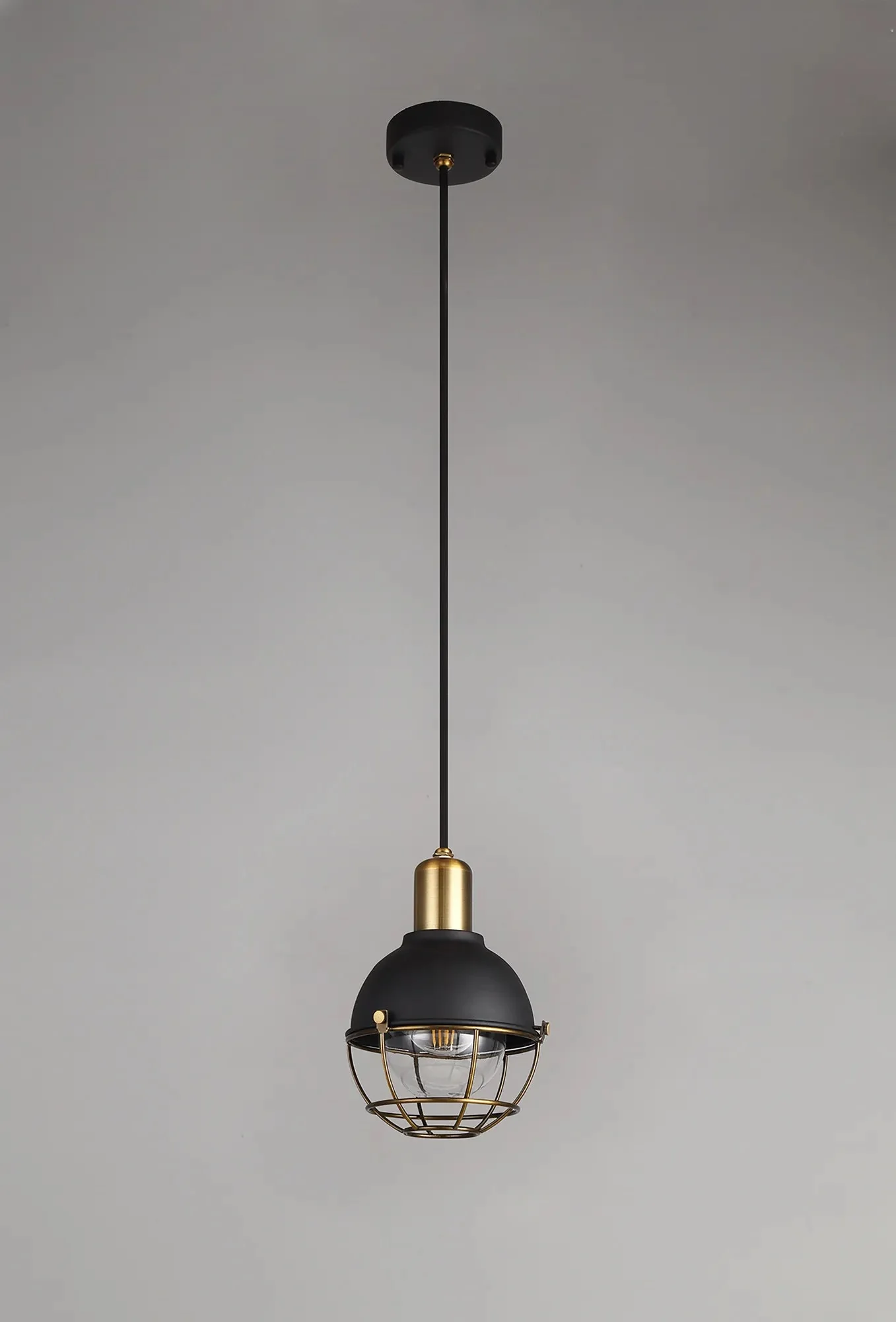 Lottie Pendant IP65 - Matt Black - Image 2